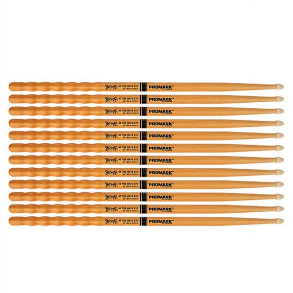 6 PACK Promark Glenn Kotche Active Wave 570 Drum Sticks, TXGKAWW-6