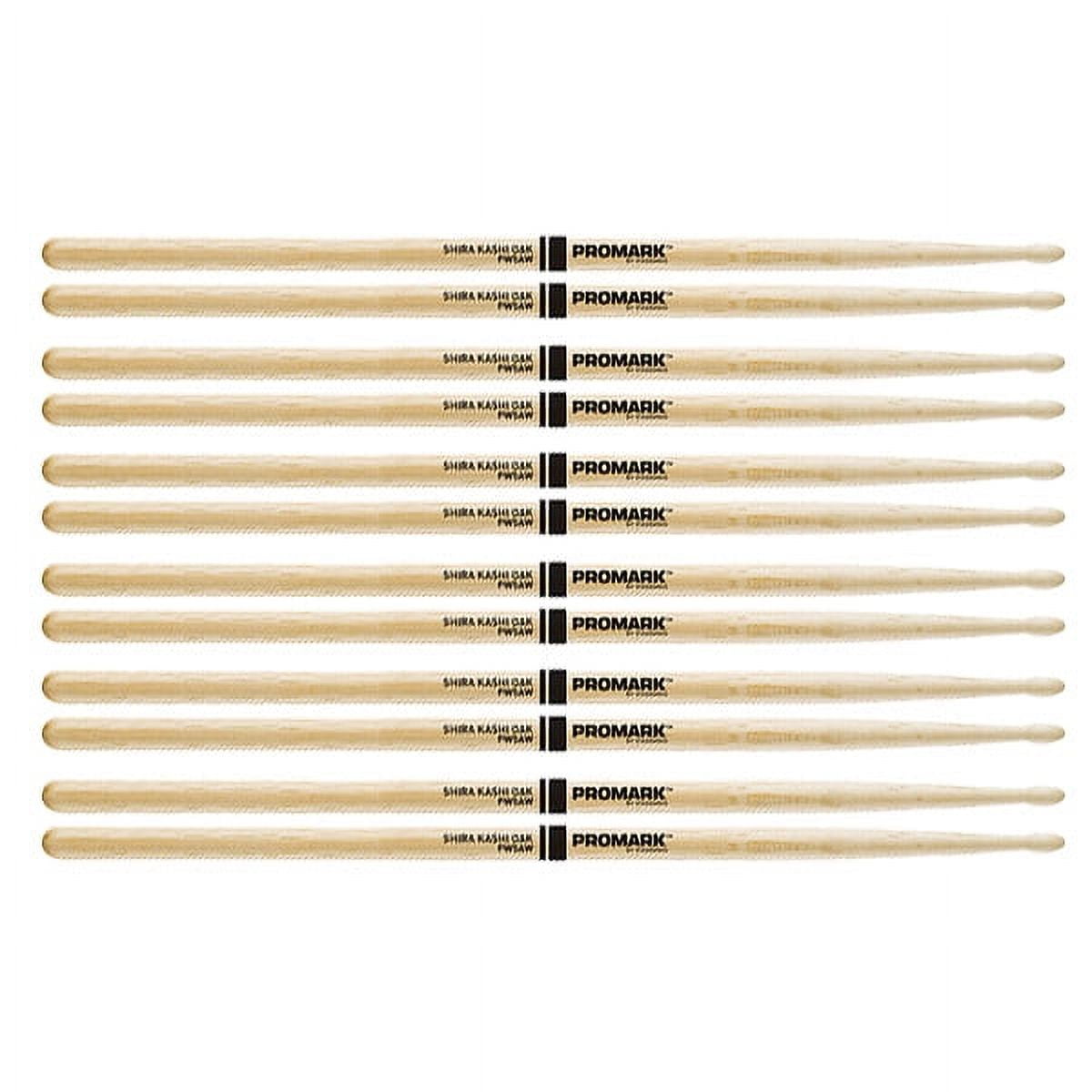 6 PACK Promark PW5AW Japanese Shira Kashi White Oak Wood PW5AW-6