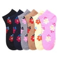 thumbnail image 1 of 6-PACK Women's Comfort Low Cut Socks, Spandex Socks, ALTHEA, 6-8, 1 of 1