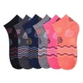 thumbnail image 1 of 6-PACK Women's Comfort Low Cut Socks, Spandex Socks, PAT003, 9-11, 1 of 1