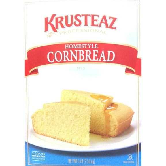 6 PACKS : 5 Pounds Krusteaz Homestyle Cornbread Mix Just Add Water Restaurant Quality