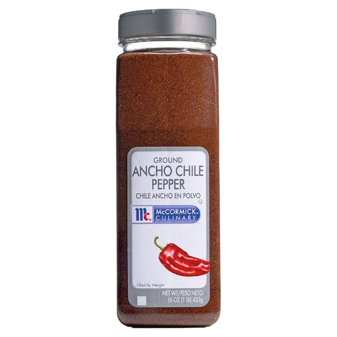 6 PACKS : McCormick Ancho Chile Pepper, Ground, 16-Ounce Plastic Bottle