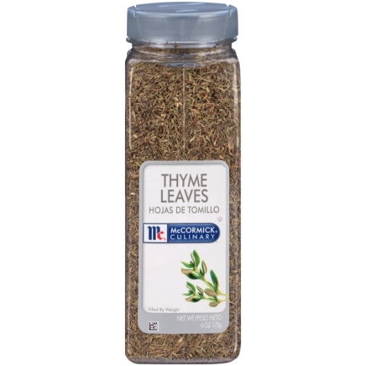 Mccormick Culinary Culinary Thyme Leaves, 6 Ounce, 6 Per Case