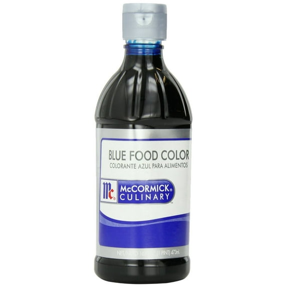6 PACKS : Mccormick Food Coloring, Blue, 16 Ounce