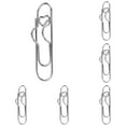 thumbnail image 1 of 6 PC 2.8 Inch Pen Holder Clips,Heart Paperclip Pen Holder for Notebooks & Journals – Premium Metal Pen Clips for Notebook, Planner & Clipboard Use – Reusable Writing Tool,Silver, 1 of 5