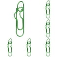 thumbnail image 1 of 6 PC 2.8 Inch Pen Holder Clips,Heart Paperclip Pen Holder for Notebooks & Journals – Premium Metal Pen Clips for Notebook, Planner & Clipboard Use – Reusable Writing Tool,Green, 1 of 5