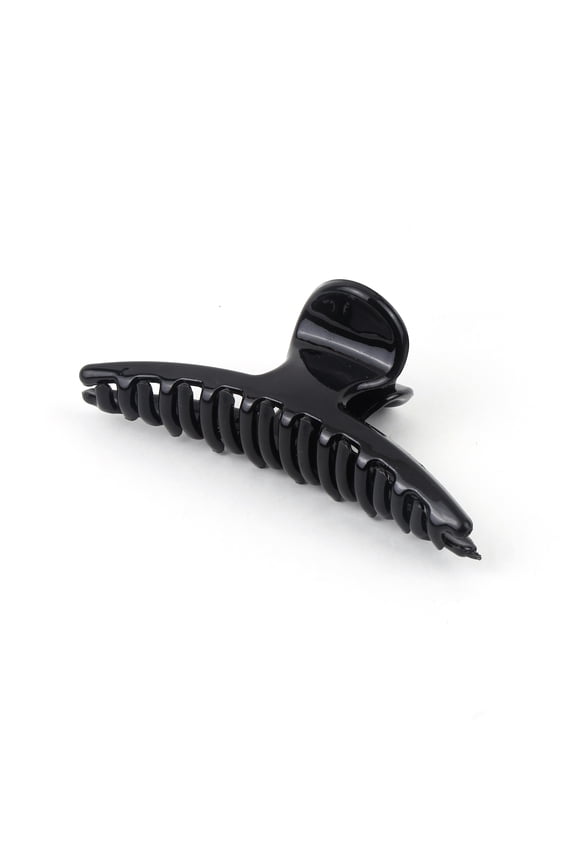 6 PC Black Color Medium Claw Clip : the Ultimate in Hair Styling! Clips Girl Brand