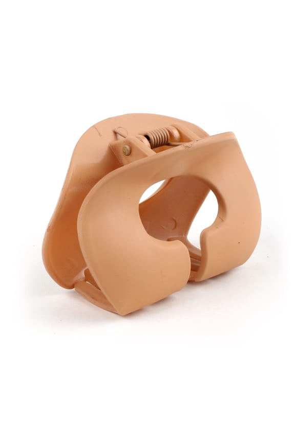 6 PC Brown Color Medium Claw Clip : the Ultimate in Hair Styling! Clips Girl Brand