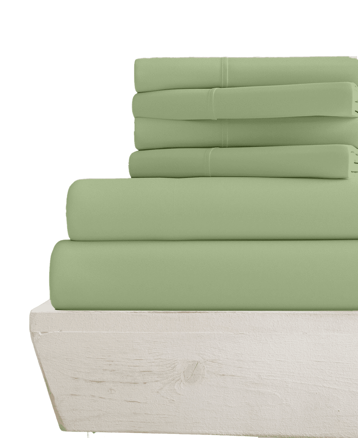 6PC California King Sheet Set (Extra Pillowcases, Fitted Sheet