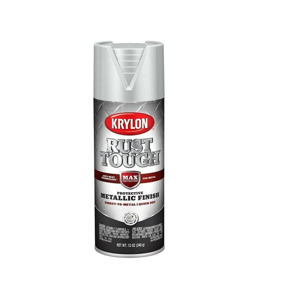 6 PC,Krylon K09232008 Rust Tough Metallic Enamel, 12 Ounce