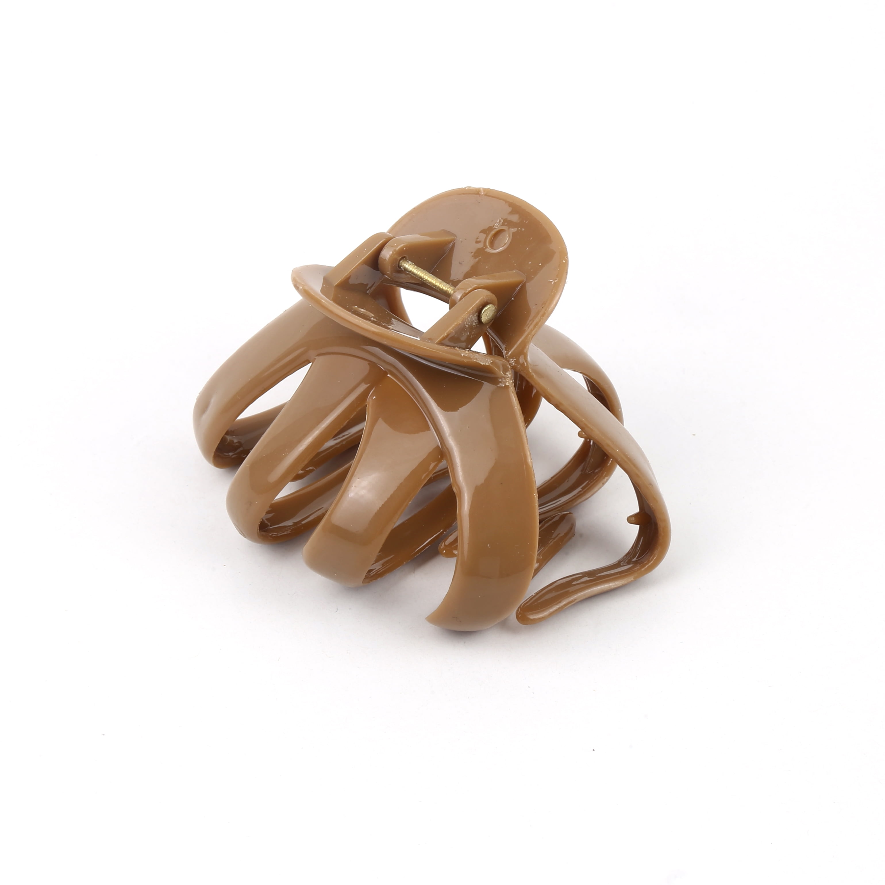 6 PC Lt.Brown Color Hair Claw Clip: The Ultimate in Hair Styling! Clips ...