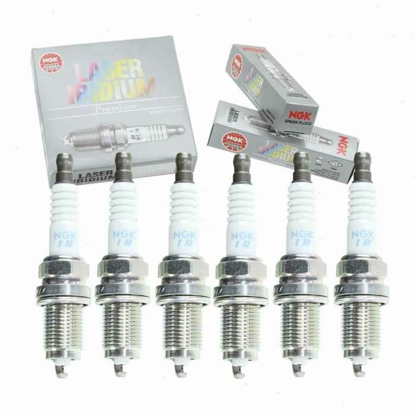 6-PC NGK Laser Iridium Spark Plug Set OEM for Acura/Honda V6-Accord,MDX,TL,RL,CL