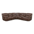 thumbnail image 1 of 6 PC Power Recliner Sectional in Chestnut Brown by PRI, 1 of 1