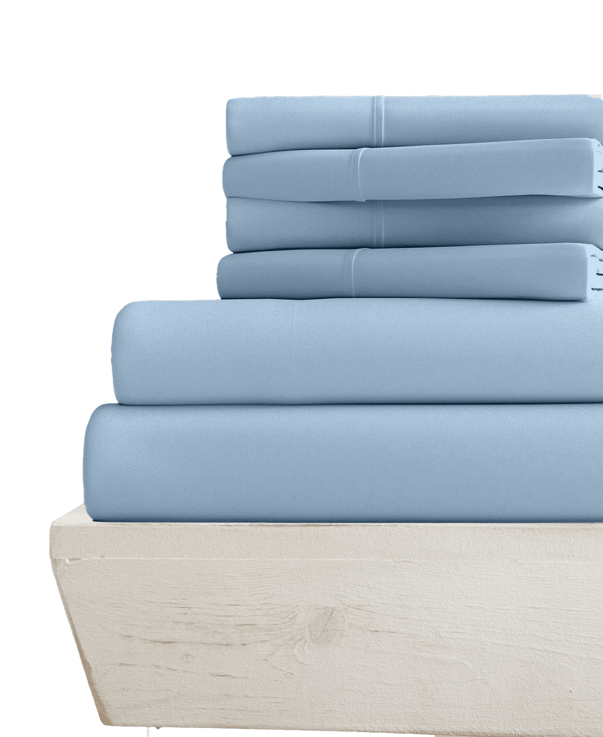 6PC Split Head King Giza Sheets for Adjustable Bed (Extra