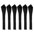thumbnail image 1 of 6 PCS 2.5 x 20.5cm Black Cargo Belt Soft Loop Tie Down Strap Belt for Motorcycle, 1 of 6