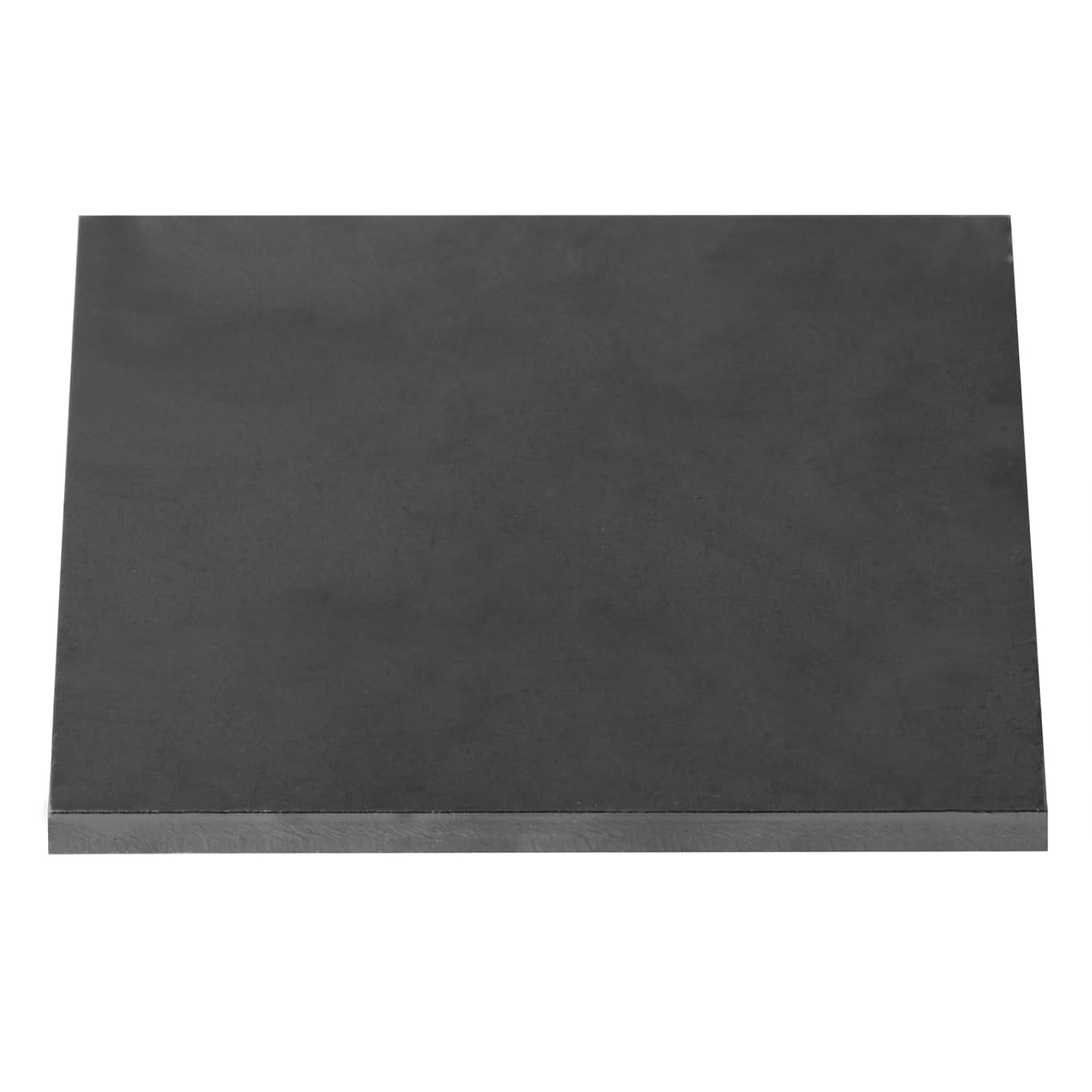 2-Pack 6" Heavy Duty Steel Base Plates - 7/32" Thick Weldable Square Plates With Pre-Drilled Holes