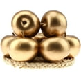 thumbnail image 1 of 6 PCS Artificial Gold Apple Fake Apples Fruit Home Party Christmas Decoration, 1 of 3