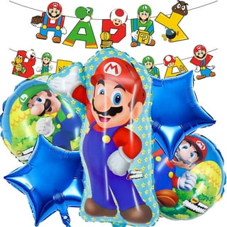 Guirnalda Feliz cumpleaños Happy Birthday Super Mario - Tienda online