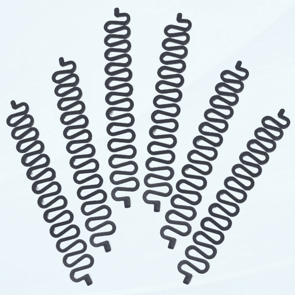 6 PCS Black 7.5inch DIY Braiding Tool Fishbone Braid Hair Styling Clip French Centipede Braiding Plastic Stick Magic Hair Twist Styling Bun Maker Hair Accessories for Girl Lady Women