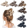 thumbnail image 1 of 6 PCS Bow Hair Clips Bow Claw Clip for Women, Large Hair Claw Clips for Thin Thick Long Hair Cute Nonslip Bows, 1 of 7
