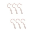 thumbnail image 1 of 6 PCS Coat Hangers Hanging Clothespins Towel Clips Windproof Hanger Laundry Hooks Travel, 1 of 6