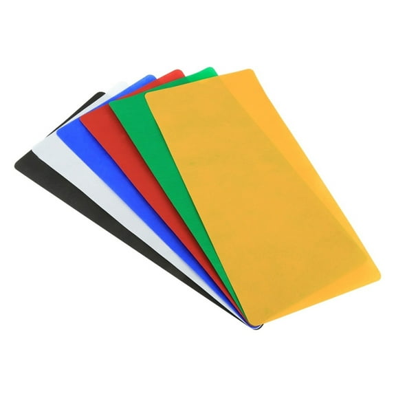 6 PCS Collapsible Photography Studio Light Box Background 6 Colors Backdrops Size: 80cm X 40cm For Studio Photo Box ,Long Lasting