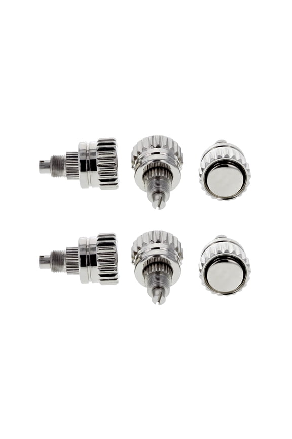 6 PCS DAYTONA WATCH CROWN SCREW PUSHER FOR ROLEX WATCH 16518 16519 16520 16523 S