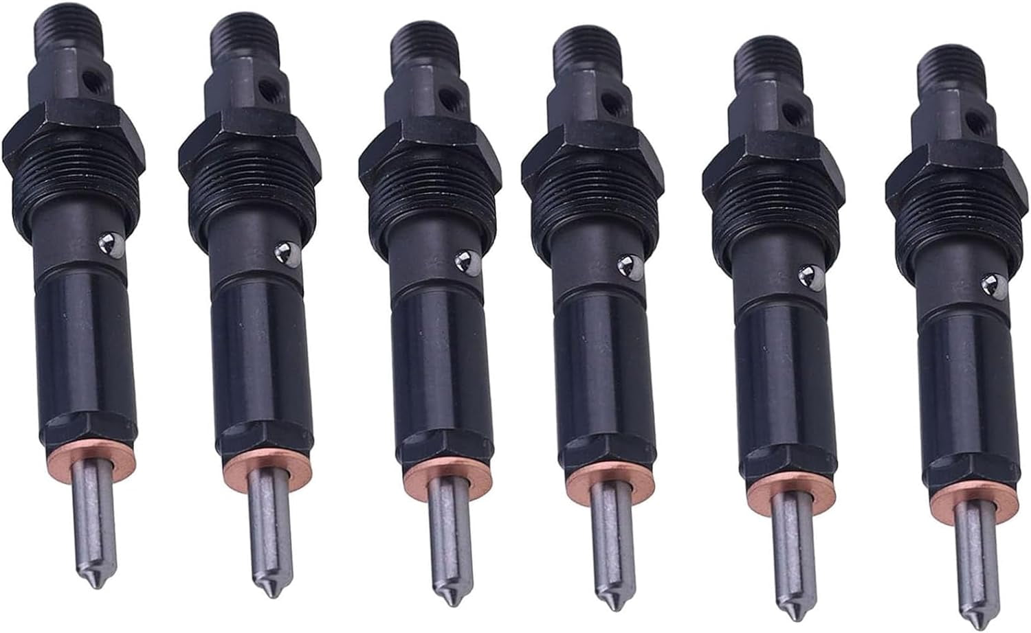 6 PCS Fuel Injector 0432133844 3802689 For Cummins Dodge Ram Engine 6BT ...