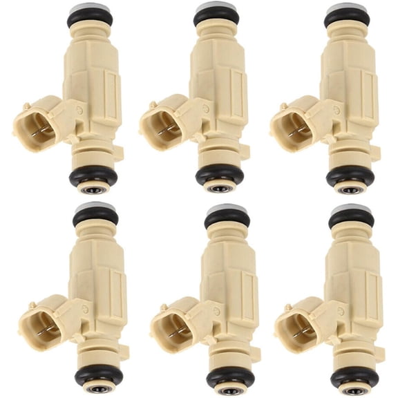 6 PCS Fuel Injector 35310-23600 9260930013 Fits For Hyundai Santa Fe 2.0L 2.7L 2007-2009 Tucson 2.0L 2.7L 2005-2009 Elantra 2.0L 2.7L 2001-2008 3531023600