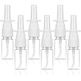 thumbnail image 1 of 6 PCS Nasal Spray Bottle, Small Portable Nose Spray Bottle Plastic Refillable Nasal Sprayer Container Rhinitis Care Sprayer for Home-Made Saline Nasal Perfume (Clear) 10ml, 1 of 7