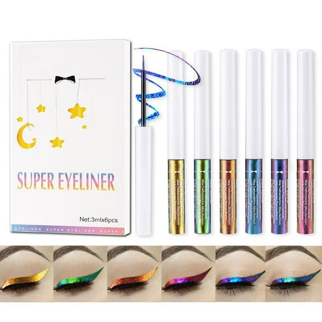 6 PCS Optical Liquid 6 Sets Light Changing Color Stage Liquid Long