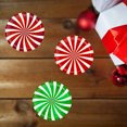 thumbnail image 1 of 6 PCS Peppermint Floor Decals - Christmas Candy Stickers for Floor and Window, Removable Holiday Decor for Christmas and Valentine's Day Parties, 1 of 7