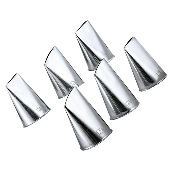 6 PCS Piping Tip Pipe Frosting Nozzle DIY Cake Decorating Supplies Icing Tips Baking Tools Buttercream