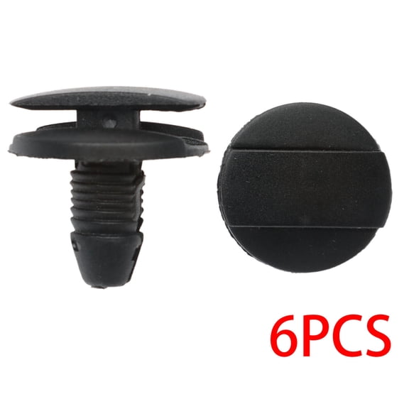 6 PCS Plastic Trim Mounting Panel Clips for Porsche Cayenne 2013-14 WHT004750