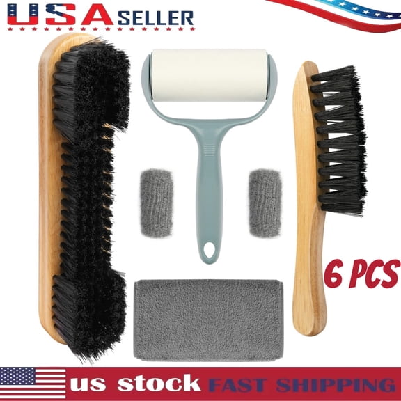 6 PCS Pool Table & Rail Brush Set, Billiard Pool Table Felt Cleaner Accessories