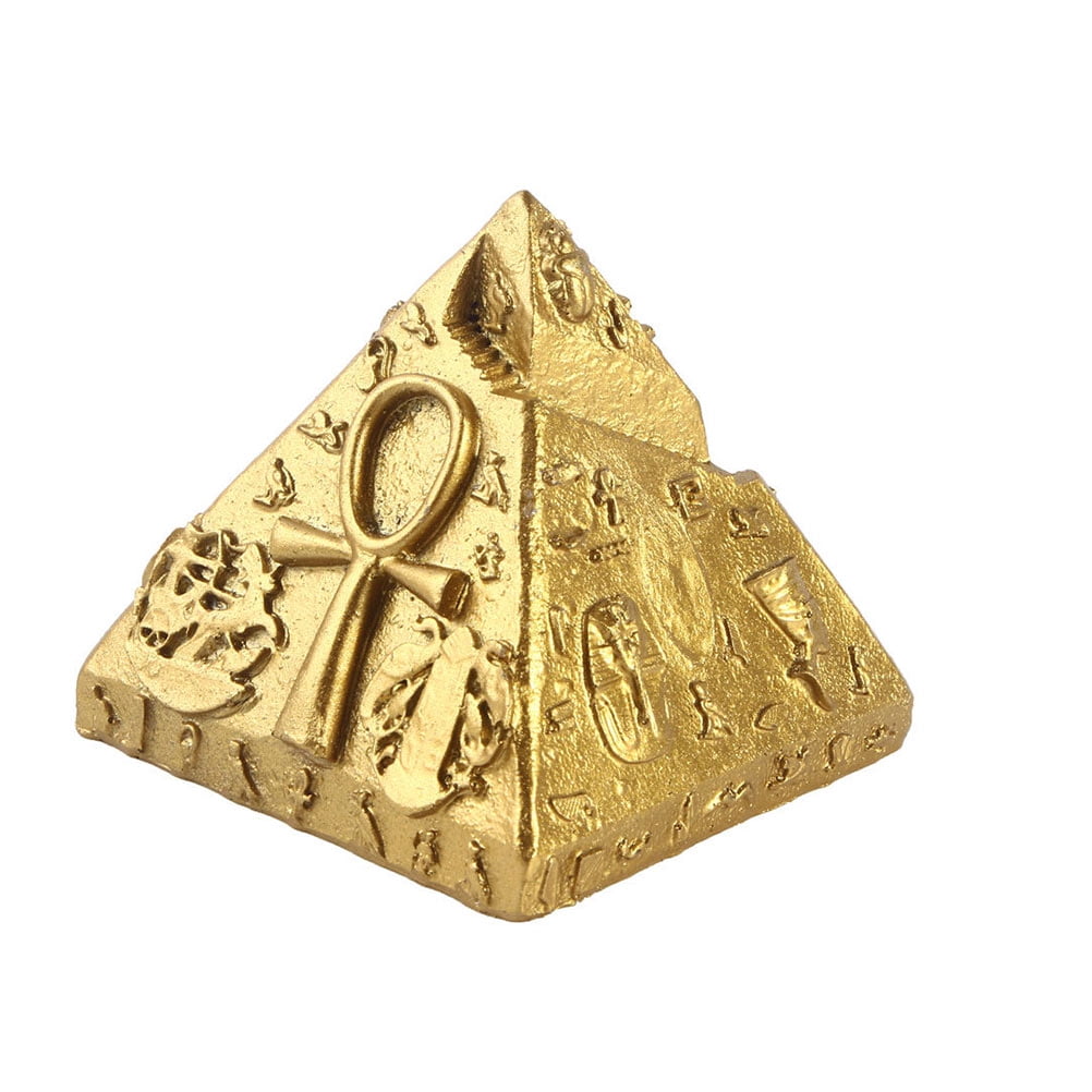 Pyramid House Accessory 6 PCS Pyramid Ornament Sculpture Decor Goldendoodle Home Accessories ...