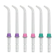 6-PCS Replacement Classic Jet Tips or for Waterpik Water Flossers and Other Brand Oral Irrigators