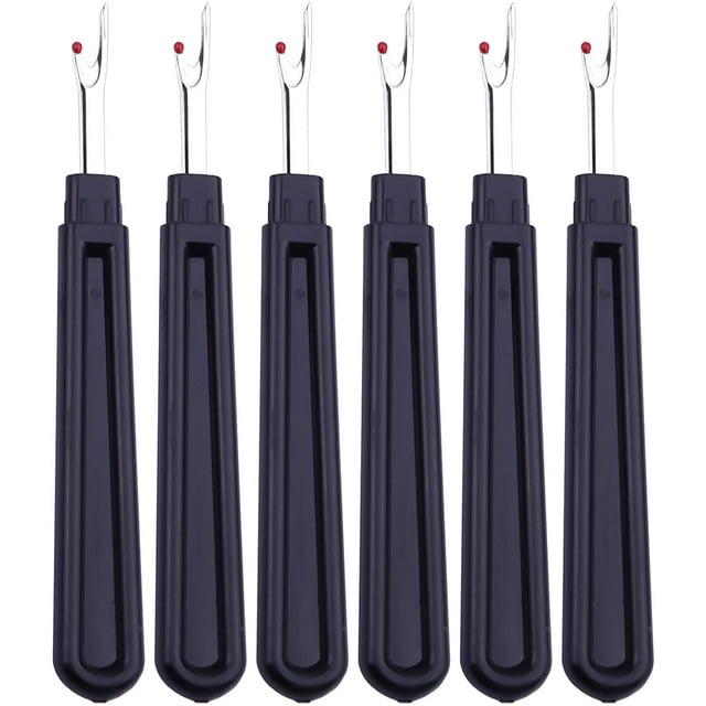 6 PCS Seam Ripper Set, Seam Ripper Thread Remover Kit, Ergonomic GripHandy Stitch Rippers for