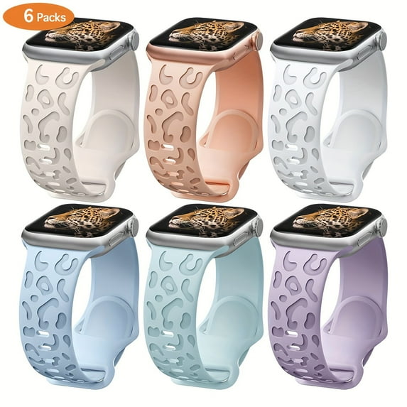 6 PCS Smart Watch Straps for IWatch Straps