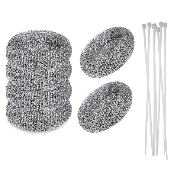 6 PCS Washing Machine Drain Lint Tra, Lint Traps, Lint Catcher for Washing Machine, With 6 Cable Ties