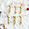 thumbnail image 1 of 6 PCs Candy Cane Christmas Decorations, Red and White Candy Cane Decoration Christmas Hanging Ornaments for Christmas Tree Xmas Holiday Party Supplies Decoration Favors, 1 of 6