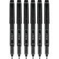 thumbnail image 1 of 6 PENS Pilot Bravo Liquid Ink Marker Pen, Bold Point, Black (PIL11034), 1 of 3