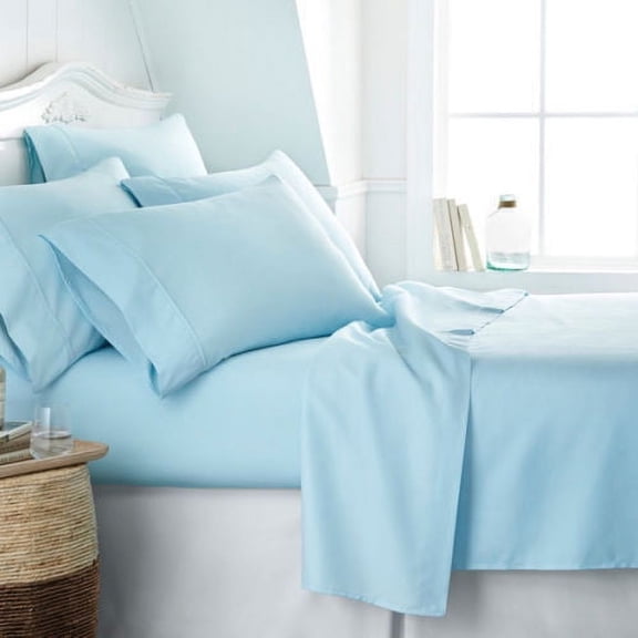 6 PIECE ULTRA PREMIUM SOFT QUALITY COMFORT COLLECTION DEEP POCKET BED SHEET SET