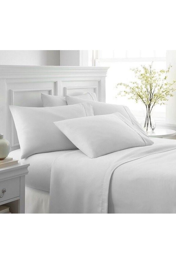 6 PIECE ULTRA PREMIUM SOFT QUALITY COMFORT COLLECTION DEEP POCKET BED SHEET SET