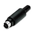 thumbnail image 1 of 6 PIN MINI-DIN CONNECTOR MALE, 1 of 1