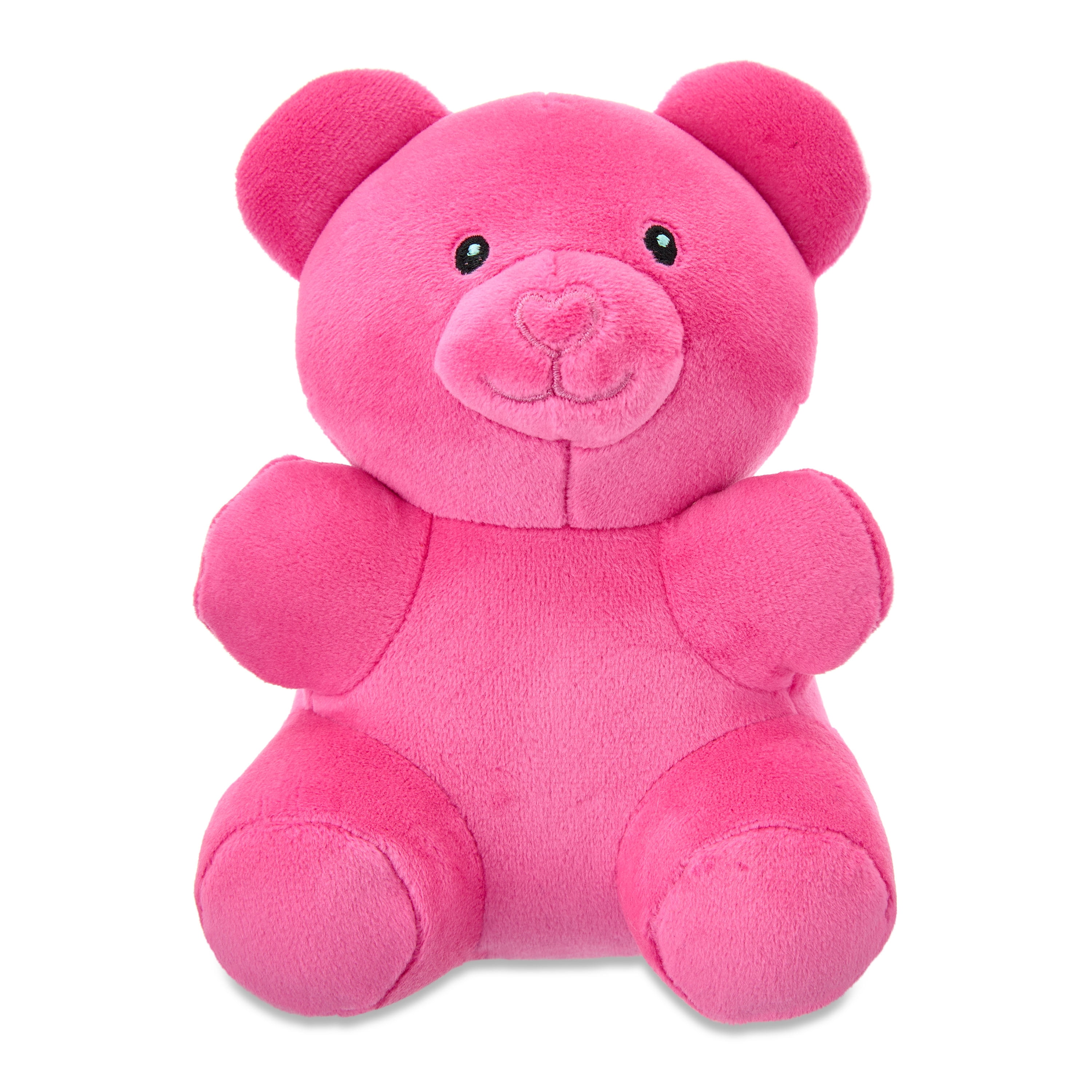 Small Gummy Bear Plush, Pink, 6", Valentine's Day by Way To Celebrate