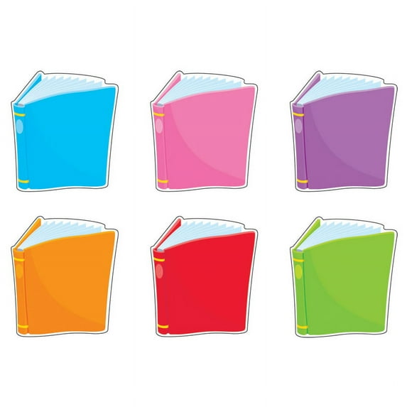 Trend Enterprises Bright Books Variety Pk 6 Pk Classic Accents 10931