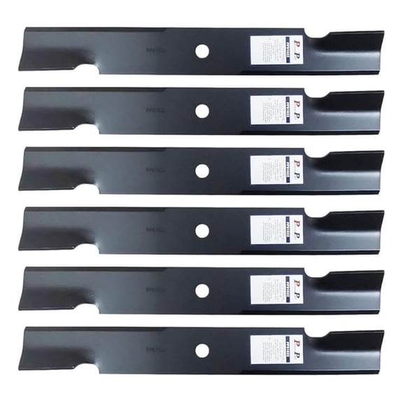 6 PK Mower Blades for 52 in. Fits Scag 48108 212275 481771 482878 Fits Wright 71440001 Fits 91-622