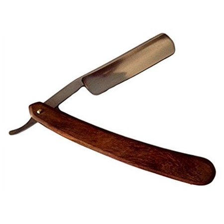 6" PRO Straight Razor Wood Handle Barber Shop Salon Shaving