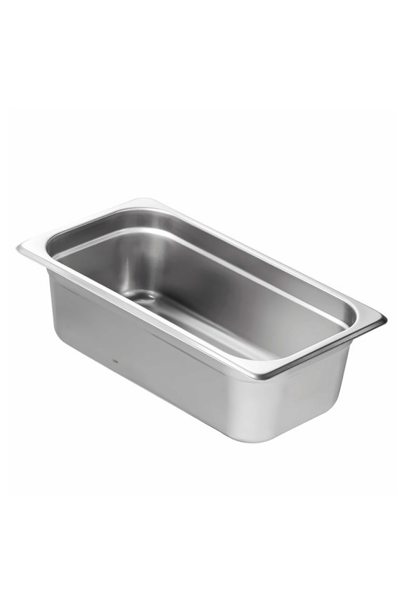 6 Pack 1/3 Size Hotel Pans - 4 Inch Deep Stainless Steel Steam Table Pans - Anti-Jam Restaurant Pans for Catering, Food Storage & Commercial Kitchens
